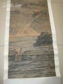 清代（临川笔，龙在云中，蛟出水）  尺寸为125*49cm
