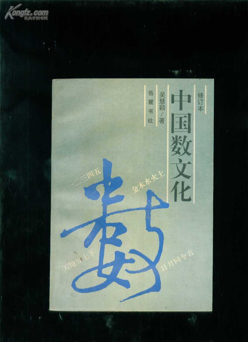 中国数文化(修订本) 书内偶有笔画的线
