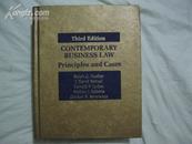 《THIRD EDITION CONTEMPORARY BUSINESS LAW PRINCPIES AND CASES》·当代商业法律原则和案件第三版·英文原版！