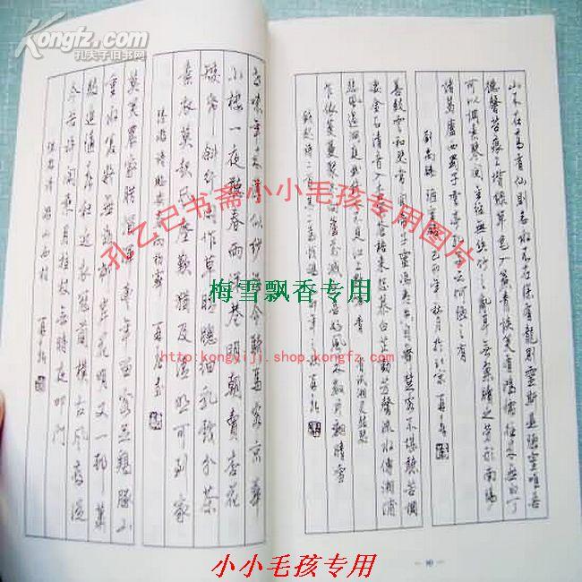 钢笔楷行书标准教材_史小波李纯博王厚祥王立志李锋赵崇杰等书_孔夫子