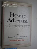 如何發布廣告《How  to  AdVertise  英文書 》