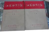 1955年江苏物价年报上下两册一套全