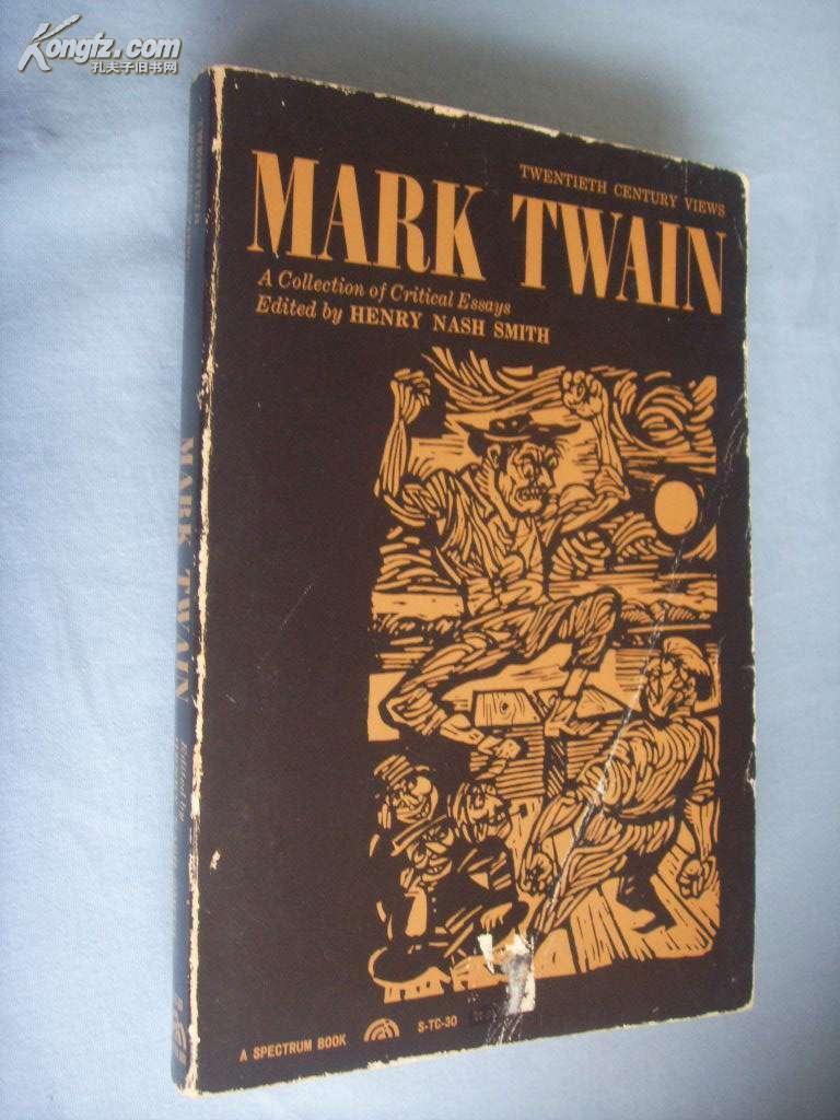 英文正版马克吐温传记评论集marktwain20thcenturyviewsacollectionof