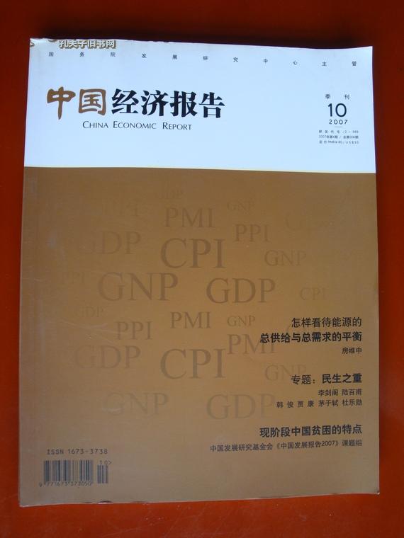 中国经济报告2007年第10期（季刊）现阶段中国贫困的特点
