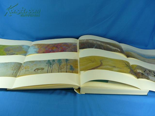 东山魁夷代表画集 震撼大册 4开10万日元 生涯风景画代表作94图