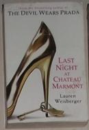 英文原版 Last Night at Chateau Marmont by Lauren Weisberger 著