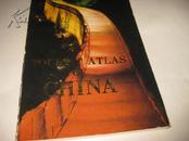 TOURIST ATLAS OF CHINA （中国地图）K353----24开长条，英文版，88年版，馆藏