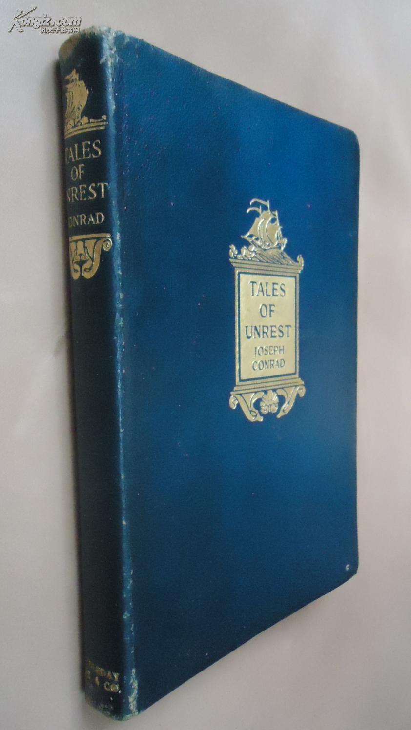 1919年 joseph conrad : tales of unrest (康拉德短篇小说集《不平静