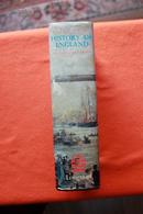 History of England  New Illustrated Edition 布面精装 封面、书脊烫金 护封完好  屈威廉： 新插图版 英国史