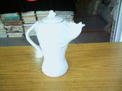德化白瓷茶壶（造型少见）