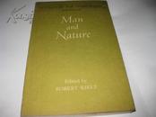 MAN AND NATURE---英文原版，32开9品K523