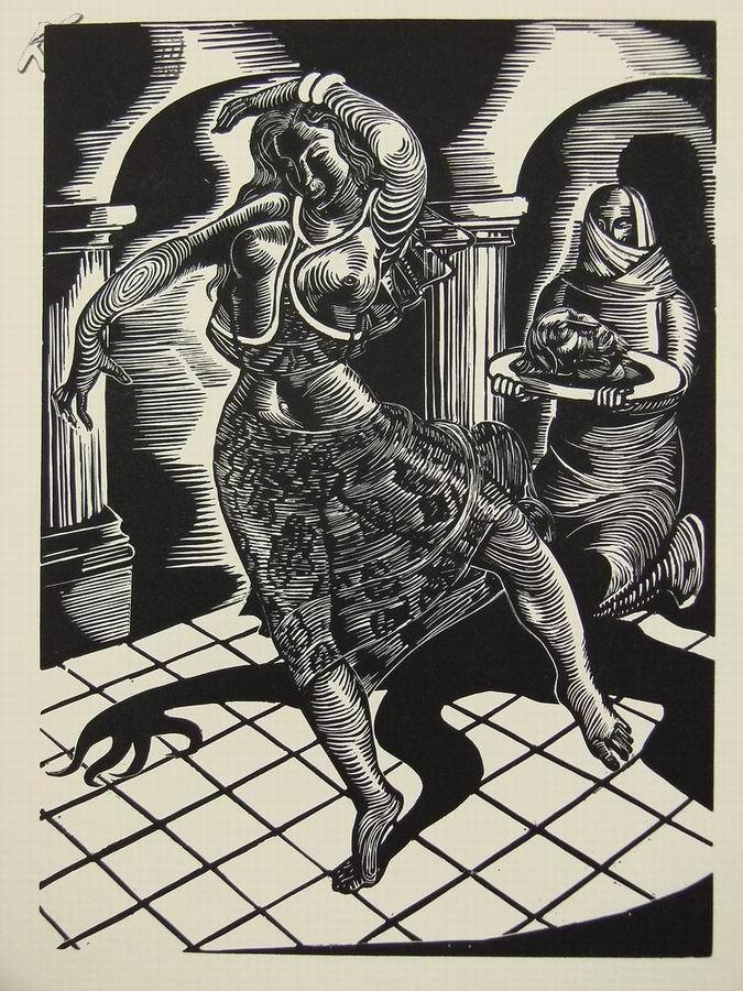 1964年1版《血色驳船社(塞维林,高登等)师生木刻集》—14枚木刻版画与