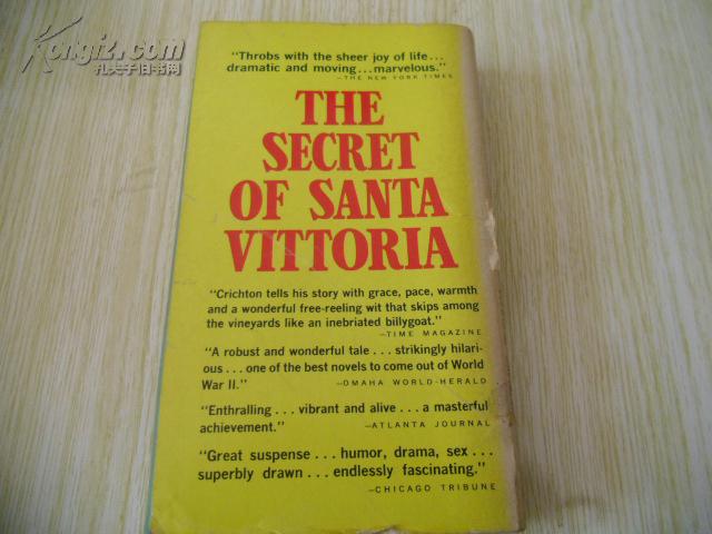the secret of santa vittoria【圣维多利亚的秘密,罗伯特·克赖顿