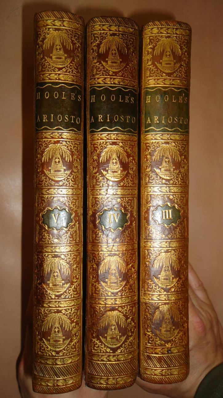 1783年ariosto - orlando furioso 阿里奥斯托《疯狂的罗兰》全真皮