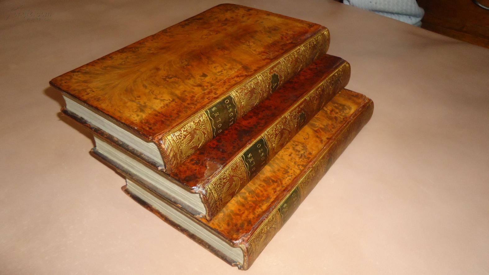 1783年ariosto - orlando furioso 阿里奥斯托《疯狂的罗兰》全真皮