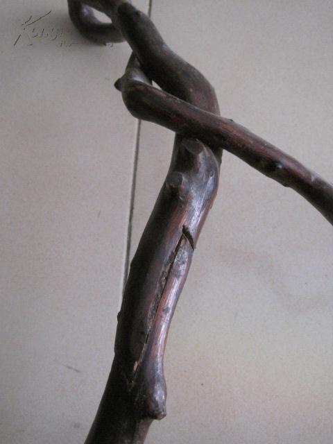 清代蛇形拐杖尺寸为10642cm