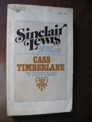【英文原版】Sinclair Lewis 辛克莱·刘易斯 著：Cass Timberlane  /1974年版 390页