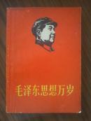 毛泽东思想万岁  1967年  大红封面木刻毛像