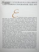 著名奥地利藏书票与版画艺术家《“Alfred Cossmann/考斯曼”藏书票与招贴画》—3枚原刻铜版藏书票 14幅图片