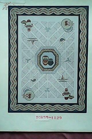 地毯设计手绘画稿24