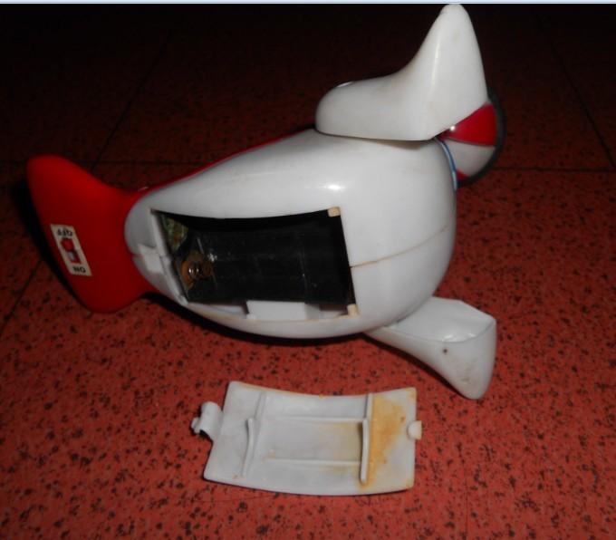 老玩具海豹顶球可装电池