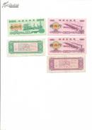 1977年福建省粮票壹市斤3枚、3市斤2枚合售