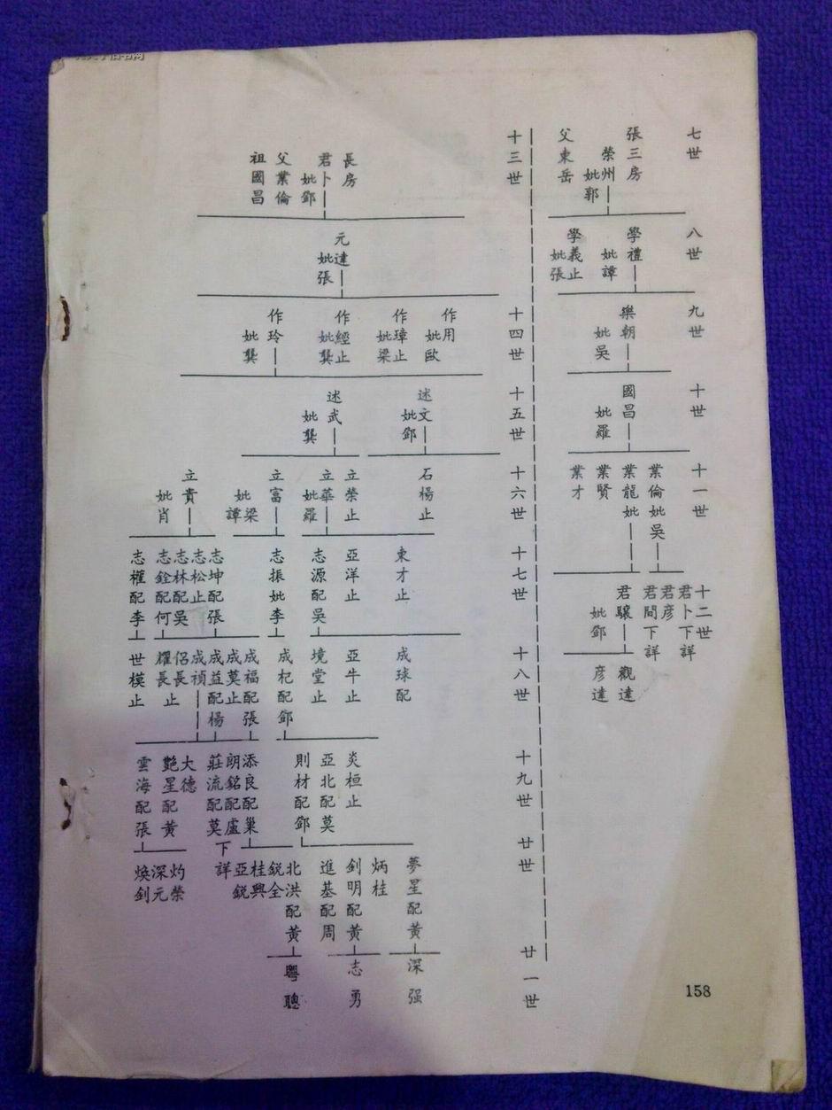 b202 黄氏族谱 公全应清远佛冈四九镇