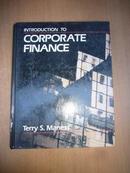 Introduction to Corporate Finance 财务管理概论