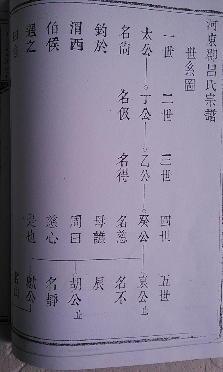 提供资料信息服务吕氏宗谱河东郡盐城法明公支8卷本16开1010页光绪