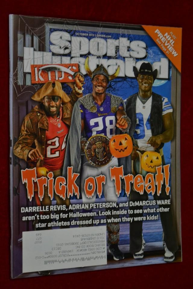 sports illustrated kids 少年体育画报杂志 2013/10