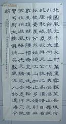 AZY010615书法家 刘忠超 书毛泽东诗《沁园春·雪》 书法 一件(138*70cm，约8.7平尺)
