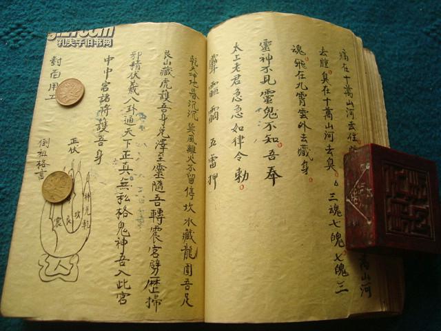 民国时期符书写本祖师符掌诀