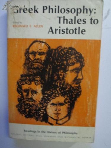 Greek philosophy: Thales to aristotle  古希臘哲學：泰雷茲亞里士多德