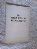 The Mason Williams Reading Matter