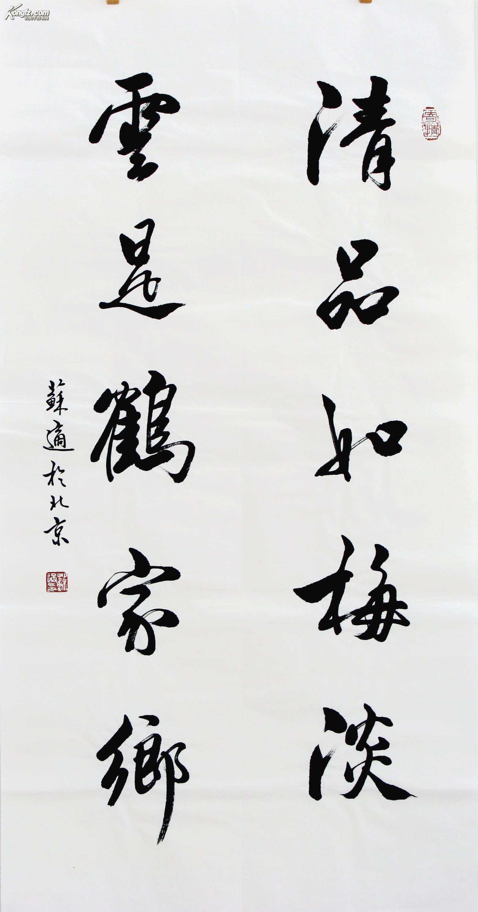 中国书协理事苏适书法 作品编号827