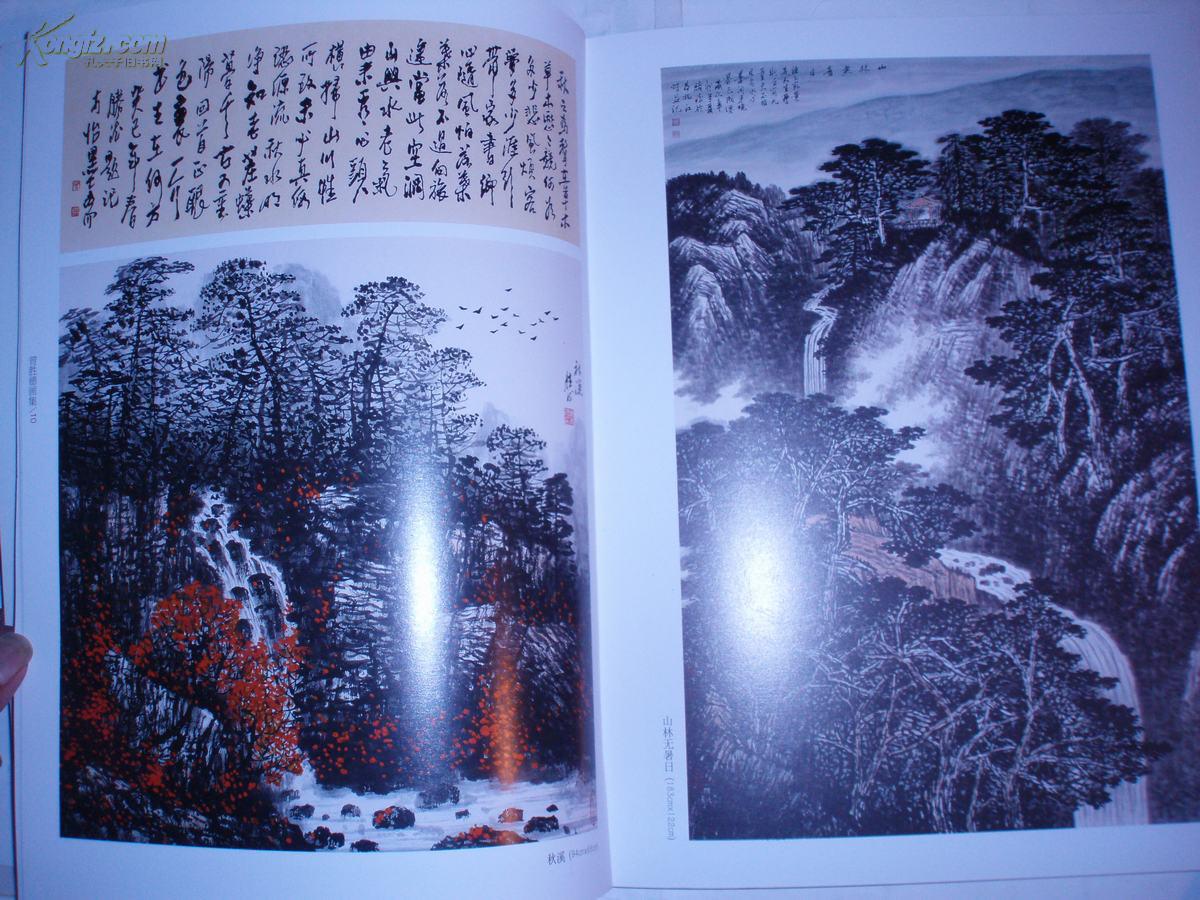 曾胜德画集(江西著名画家,大16开大型彩色画册)