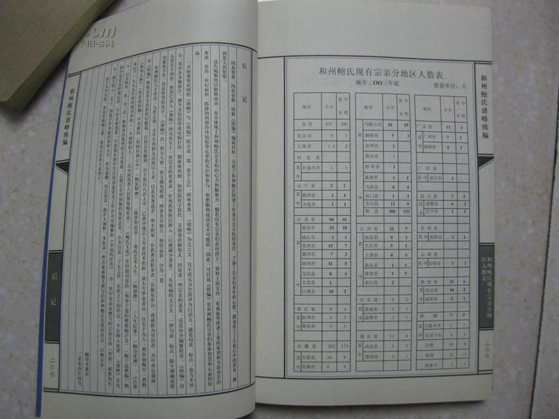 和州鲍氏谱略续编鲍氏族谱安徽省马鞍山市和县一带