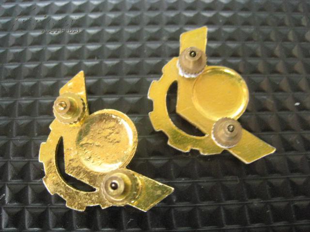 交通运输类徽章:铁路肩花(麦穗齿轮)