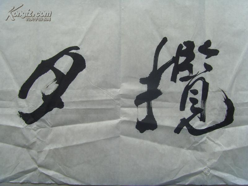 李果:书法:九天揽月(重钢老年书画研究会会长,重庆市老年书画研究会