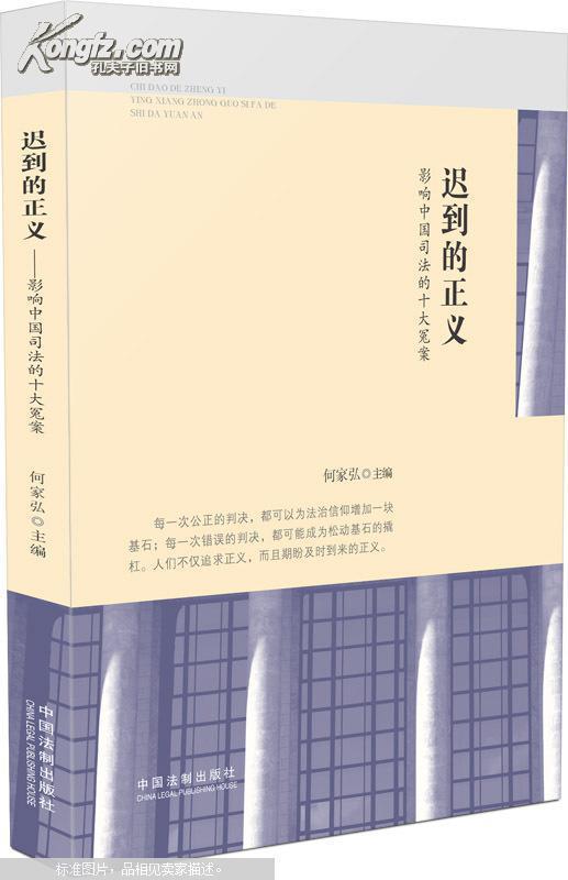 迟到的正义:影响中国司法的十大冤案