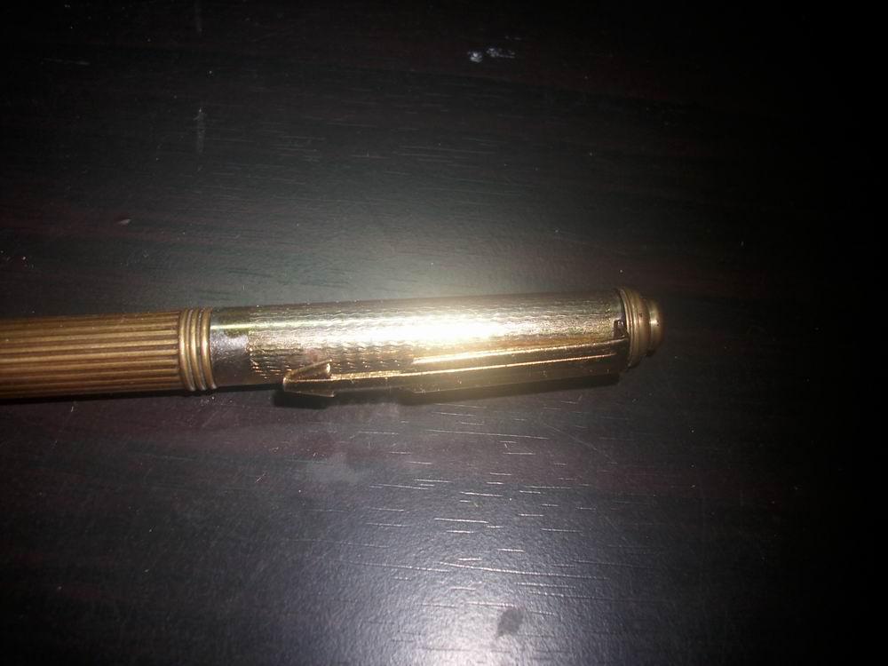 民国一支特漂亮钢笔iridiumpointgermany德国铱点铜壳