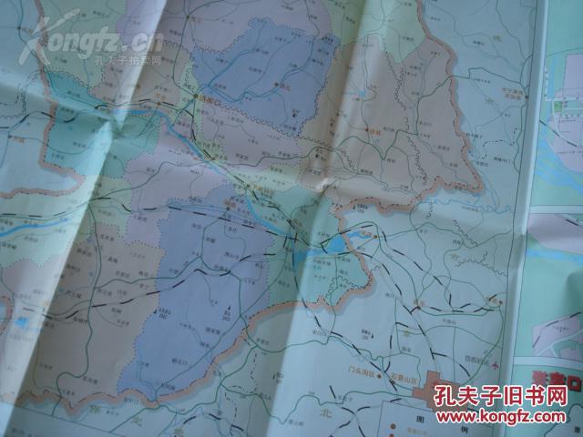 张家口市行政区划图 张家口市旅游景点示意图 宣化区(宣化县,下花园