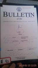 BULLETIN of the Amer .Math.Soc.