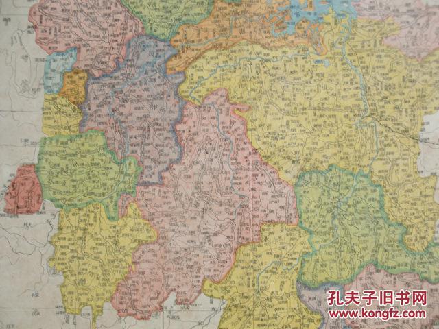 清光绪湖南地图辖长沙府岳州府常德府永顺府辰州府沅州府宝庆府永州府