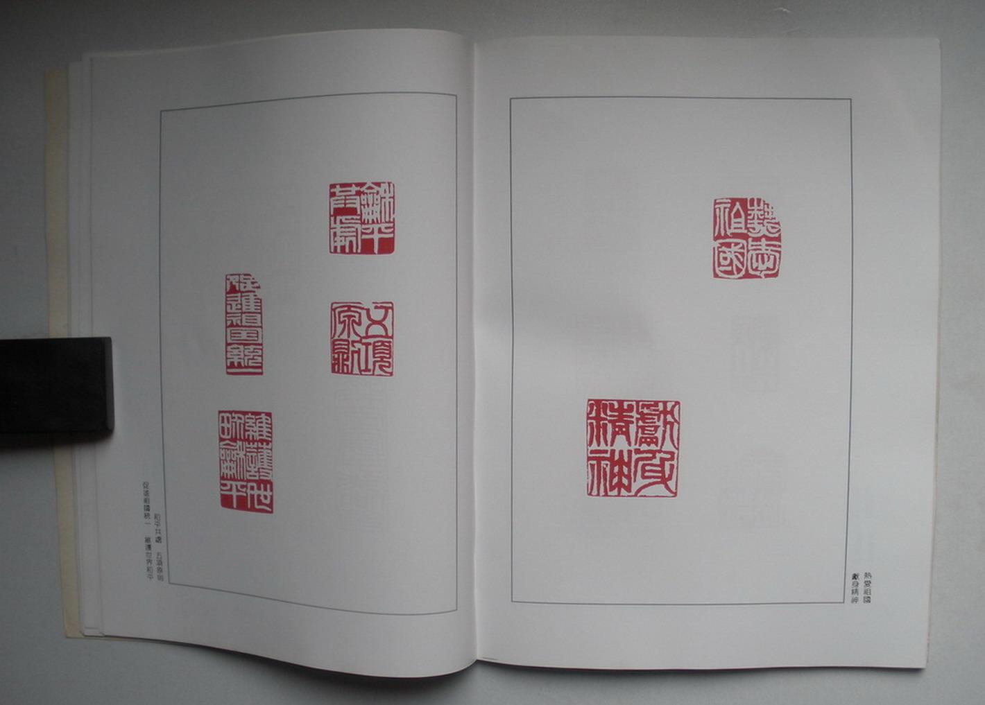 大16开 已故著名书法家 胡铁生篆刻书画集 胡铁生钤印本(保真) 见图