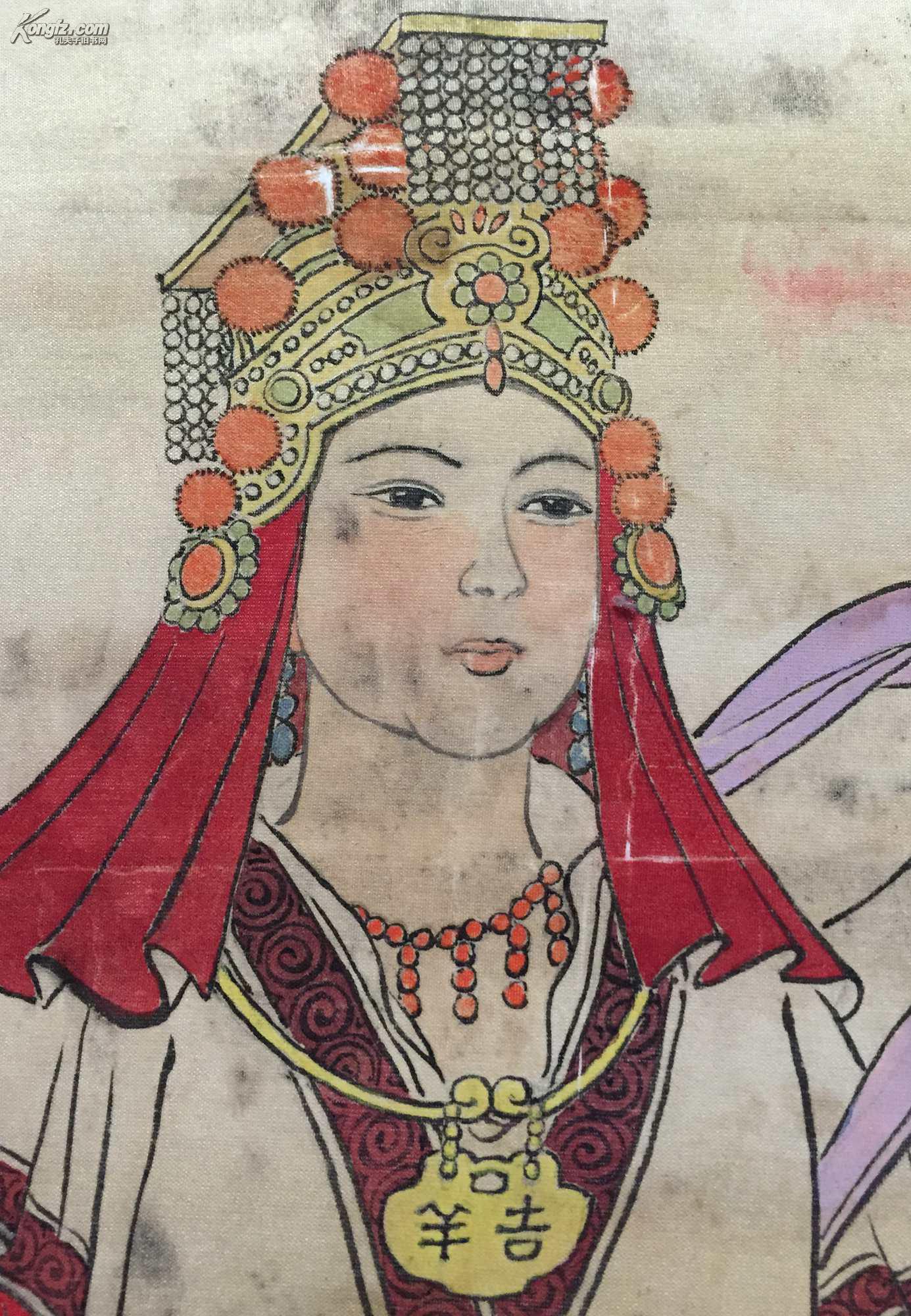 妈祖像 无款 45*62