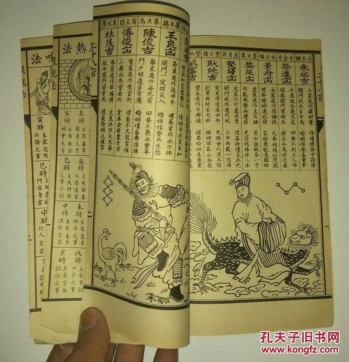 民间印本《黄帝诗曰 三娘煞 三十六关煞 二十八宿 眼跳法.