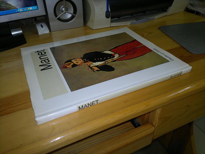 manet马奈画集英文原版精装有护封大16开