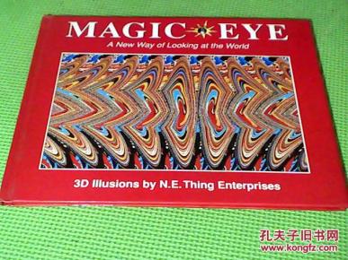 magiceye 三维立体画 英文版 精装 大16开