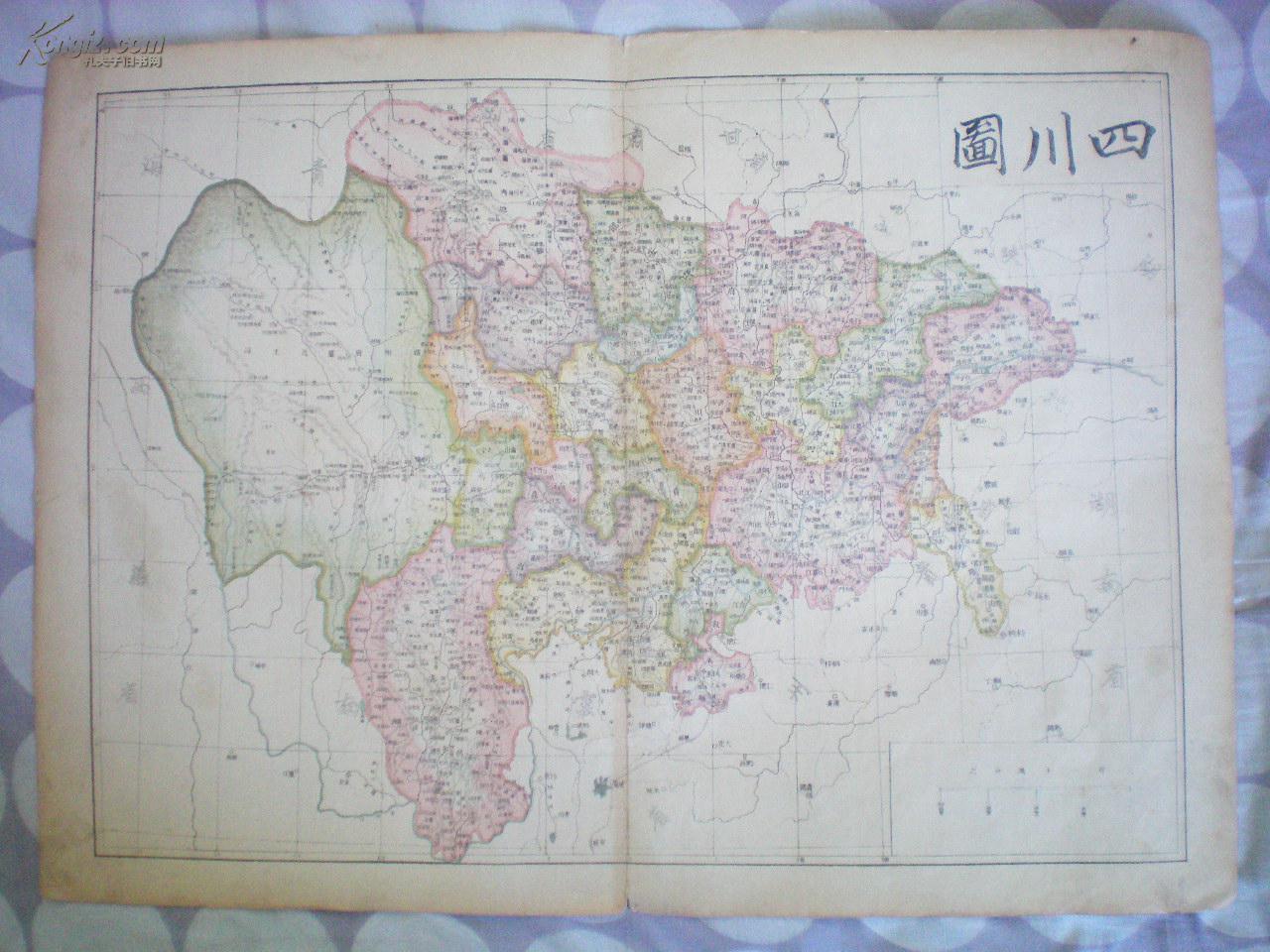 商品分类: 古旧地图>清代                      商品描述